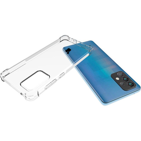 Etui + 2x szkło + obiektyw Bizon Case Clear Pack do Galaxy A52s 5G, A52 5G/4G, przezroczyste