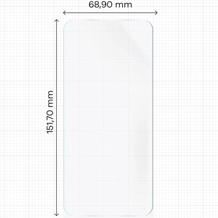 Folia hydrożelowa na ekran Bizon Glass Hydrogel Front Duo do Honor 400, 2 sztuki