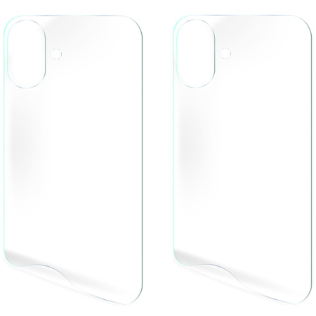 Folia hydrożelowa na tył Bizon Glass Hydrogel, iPhone 16 Plus, 2 sztuki