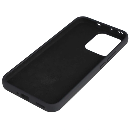 Silikonowe etui Bizon Soft Case do Oppo Reno 14, czarne