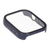Etui Bizon Case+Glass Watch do Huawei Watch Fit 3, niebieskie