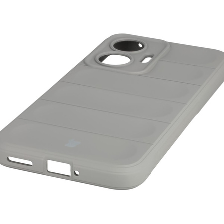 Pancerne etui Bizon Case Tur do Xiaomi POCO F7, jasnoszare