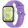 Pasek Bizon Strap Watch Silicone Pro do Huawei Watch Fit 3, fioletowy