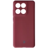 Silikonowe etui Bizon Soft Case do Motorola Edge 60 Fusion / 60, ciemnofioletowe