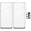 2x Szkło + szybka na aparat Bizon Edge Pack do Galaxy A53