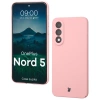 Etui Bizon Case Łupka do OnePlus Nord 5, różowe
