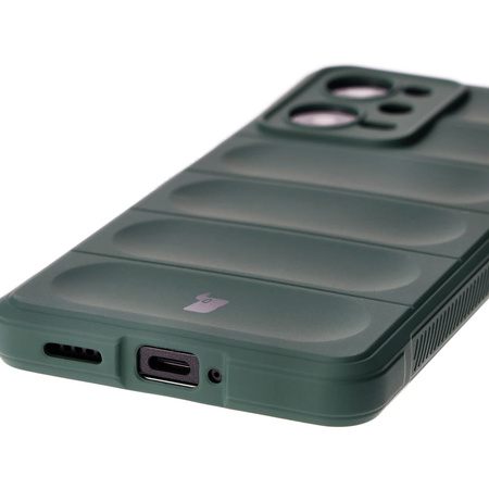 Pancerne etui Bizon Case Tur do Xiaomi Redmi Note 12 Pro 5G / Poco X5 Pro, ciemnozielone