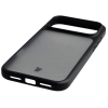 Etui Bizon Case Angelo do iPhone 17 Pro Max, przydymione z czarną ramką