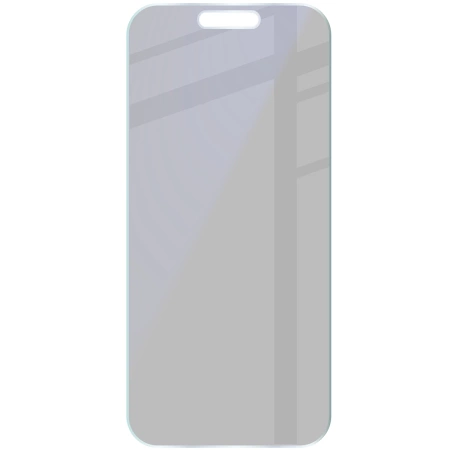 Prywatyzujące szkło hybrydowe Bizon Glass Mule Shadow do iPhone 16 Pro, matowe
