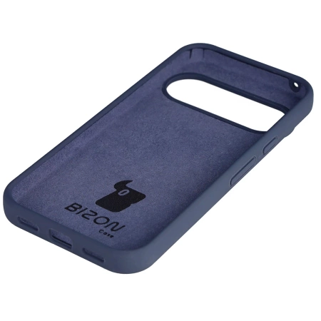Silikonowe etui Bizon Soft Case do Google Pixel 10 / 10 Pro, ciemnoniebieskie