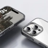 Etui Bizon Case Halo do iPhone 16 Pro, przydymione-czarne