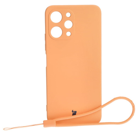 Etui Bizon Case Silicone do Xiaomi Redmi 12, pomarańczowe