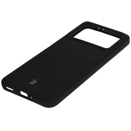 Silikonowe etui Bizon Soft Case do Xiaomi Poco F6 Pro, czarne