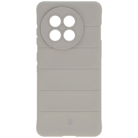 Pancerne etui Bizon Case Tur do OnePlus 13R, jasnoszare