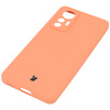 Etui Bizon Case Silicone do Xiaomi 12 Lite, pomarańczowe