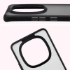 Etui Bizon Case Angelo do Xiaomi Redmi Note 15 / POCO M8 5G, przydymione z czarną ramką