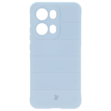 Pancerne etui Bizon Case Tur do Oppo Reno13 Pro, jasnoniebieskie