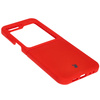 Silikonowe etui Bizon Soft Case do Galaxy Z Flip7 FE / Z Flip6, czerwone