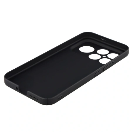 Etui Bizon Case Łupka do Xiaomi POCO F8 Ultra, czarne