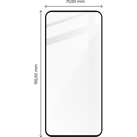 Szkło hartowane Bizon Glass Edge 2 do Xiaomi 12 Lite, czarne