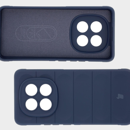 Pancerne etui Bizon Case Tur do Xiaomi Redmi Note 14 Pro Plus 5G, granatowe