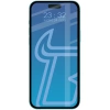Szkło hartowane Bizon Glass Edge Duo do iPhone 15 Pro Max, czarna ramka, 2 sztuki