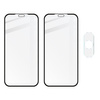 2x Szkło + szybka na aparat Bizon Edge Pack do iPhone Xs Max