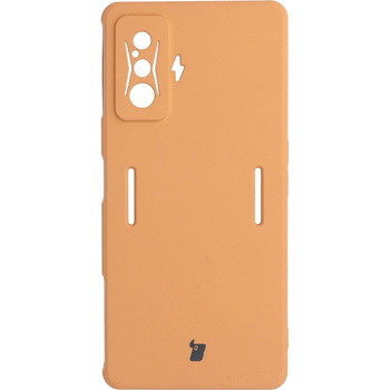 Etui Bizon Case Silicone do Xiaomi Poco F4 GT, pomarańczowe