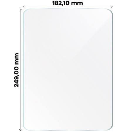 Folia imitująca papier Bizon Film Tab Papirus Duo do OPPO Pad Neo, 2 sztuki