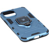 Etui Bizon Case Armor Ring do iPhone 13 Mini, niebieskie