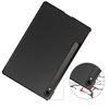 Etui Bizon Case Tab Croc do Galaxy Tab S10 Lite / S9, czarne