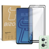 Szkło hartowane Bizon Glass Edge - 2 sztuki + ochrona na obiektyw do Realme GT2