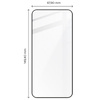 2x Szkło + szybka na aparat Bizon Edge 2 Pack do Xiaomi 13