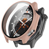Etui ze szkłem do zegarka Bizon Case+Glass Watch do OnePlus Watch 3 / Oppo Watch X2, różowe