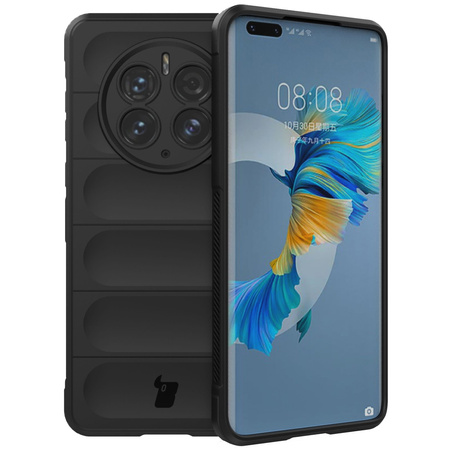 Pancerne etui Bizon Case Tur do Huawei Mate 50 Pro, czarne