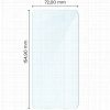 Szkło hartowane Bizon Glass Clear Duo do Galaxy A34 5G, 2 sztuki