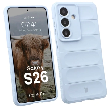 Pancerne etui Bizon Case Tur do Galaxy S26, jasnoniebieskie