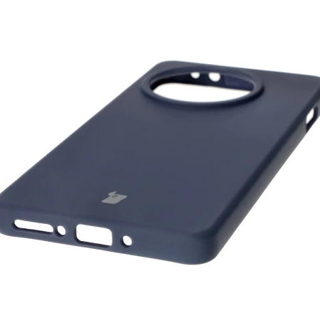 Silikonowe etui Bizon Soft Case do OnePlus 13R, ciemnoniebieskie