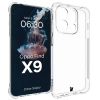 Elastyczne etui Bizon Case Salpa do Oppo Find X9, przezroczyste