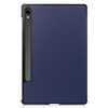 Etui Bizon Case Tab Croc do Galaxy Tab S10 Lite / S9, granatowe