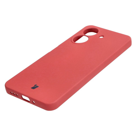 Etui Bizon Case Silicone do Redmi 13C / Poco C65, brudny róż