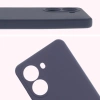 Silikonowe etui Bizon Soft Case do Xiaomi POCO X7 Pro, ciemnoniebieskie