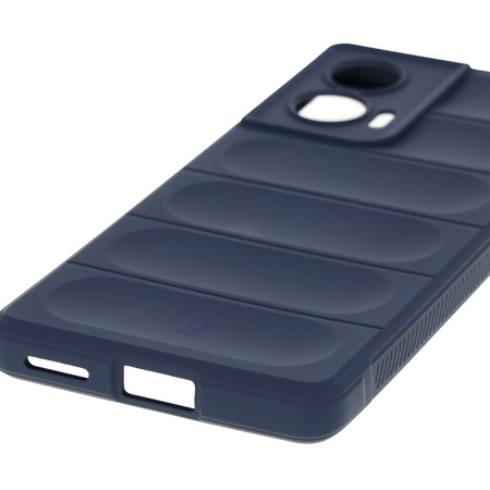 Pancerne etui Bizon Case Tur do Motorola Edge 50 Fusion, granatowe