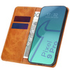 Etui z klapką Bizon Case Pocket Pro do Google Pixel 9 Pro, brązowe