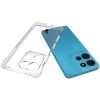 Elastyczne etui + 2x folia na ekran Bizon Case Clear Pack do Motorola Moto G75 5G