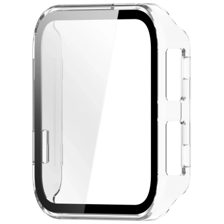Etui ze szkłem do zegarka Bizon Case Watch Adamo do Garmin Venu X1, przezroczyste