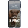Pancerne etui Bizon Case Tur do Galaxy Z Flip7, granatowe