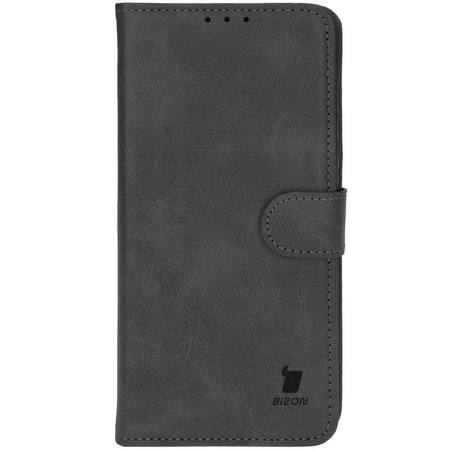 Etui z klapką Bizon Case Pocket do Galaxy S24 FE, czarne