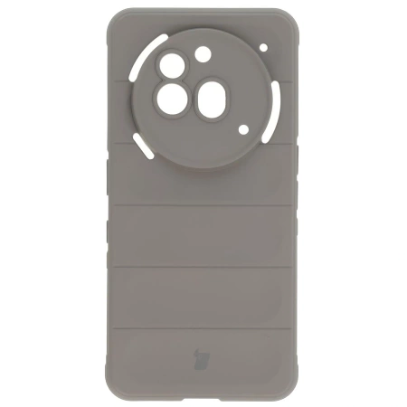 Pancerne etui Bizon Case Tur do Nothing Phone (3a) Pro, jasnoszare