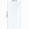 Szkło hartowane Bizon Glass Clear Duo do Galaxy M35 5G / A35 5G, 2 sztuki